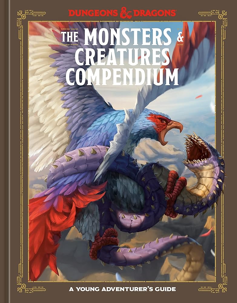 Dungeons & Dragons The Monsters & Creatures Compendium: A Young Adventurer's Guide