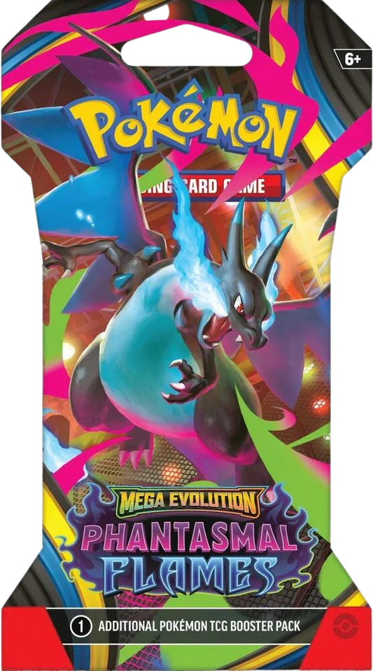 Mega Evolution: Phantasmal Flames - Sleeved Booster Pack