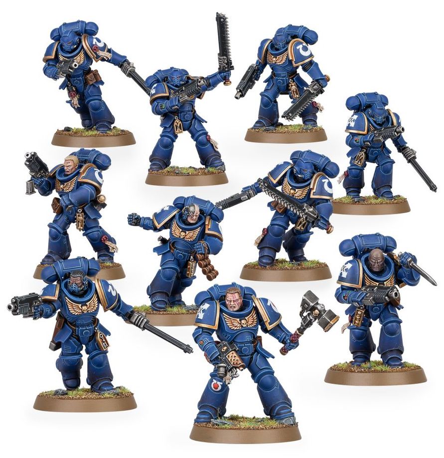 Space Marines: Assault Intercessor Squad