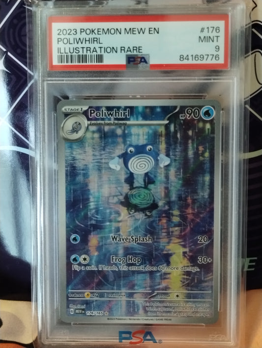 Poliwhirl - 176/165 PSA graded