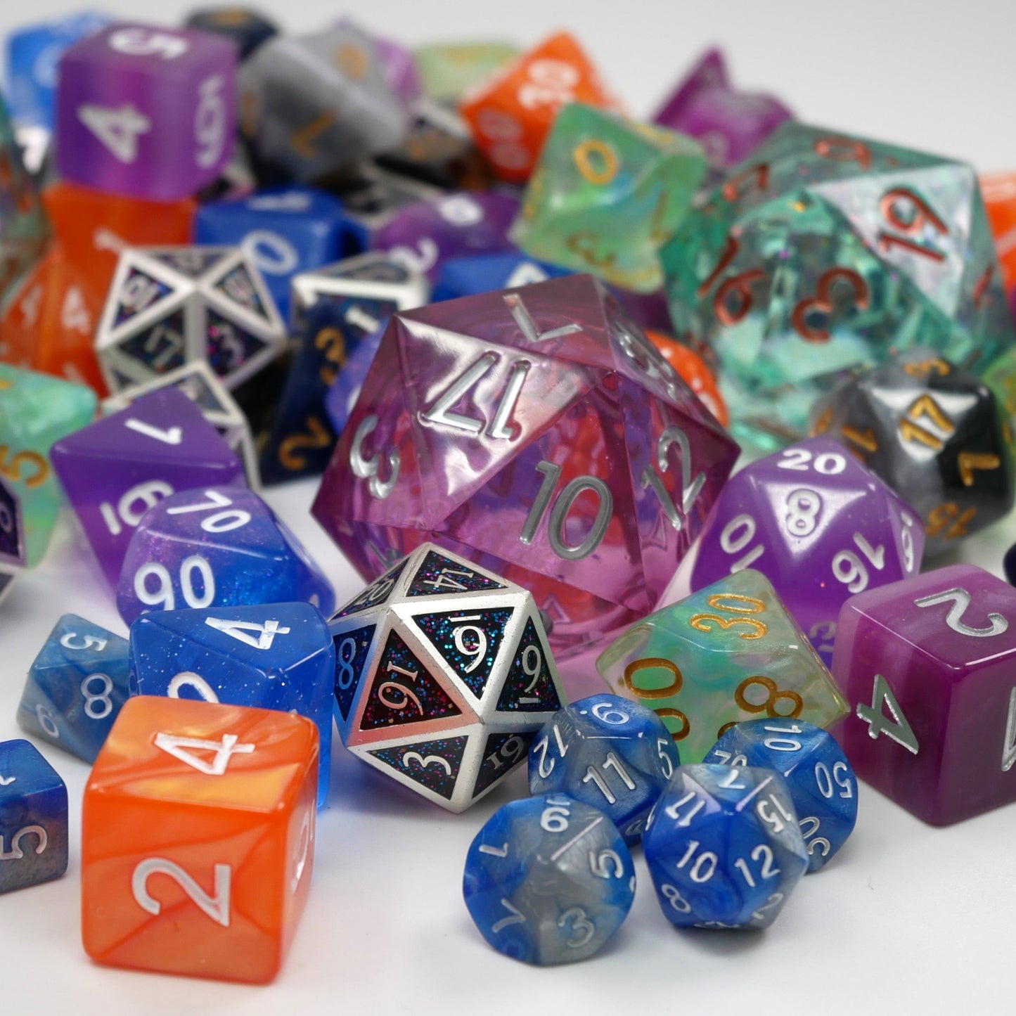 Mystery Stash - 8 Dice Set Bundle + 1 RPG Accessory